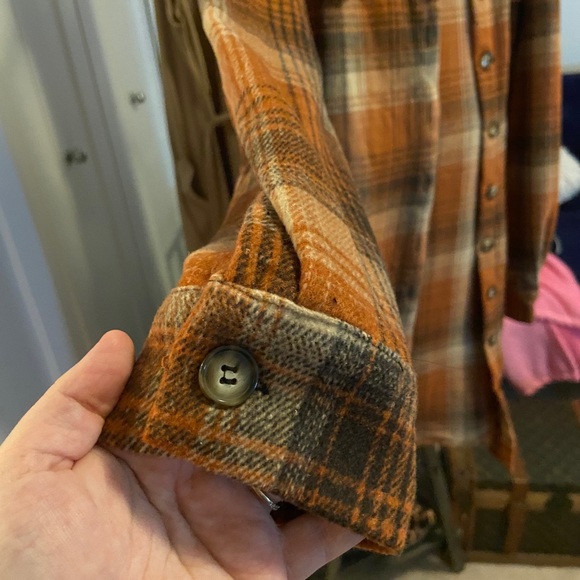 Long Plaid Shacket - Picture 5 of 9